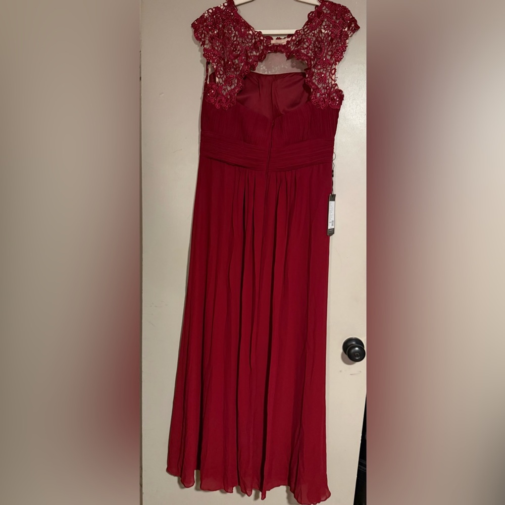 Ever Pretty Burgundy Dress